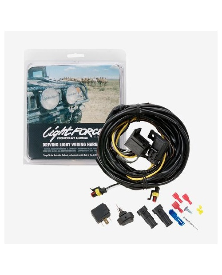 Lightforce 12V Wiring Harness Kit to suit Halogen or HID Pair of Lights